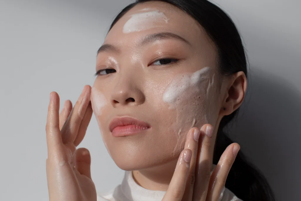 Beauty & Skincare cleansing routine 