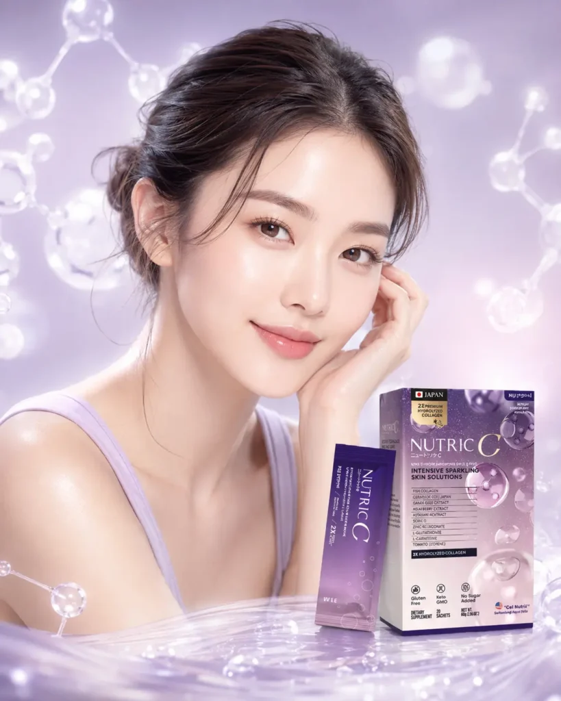 วิธีการทานคอลลาเจน ร่วมกับ Nutric C นิวทริก ซี ให้ได้ผลลัพธ์ผิวกระจ่างใส