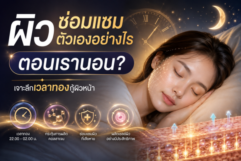 ผิวซ่อมแซมตัวเองอย่างไร