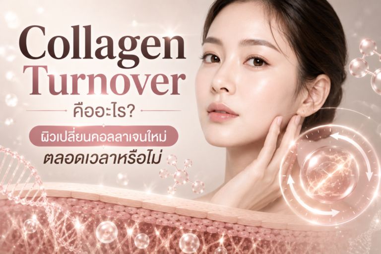 Collagen Turnover คืออะไร? ผิวเปลี่ยนคอลลาเจนใหม่ตลอดเวลาหรือไม่
